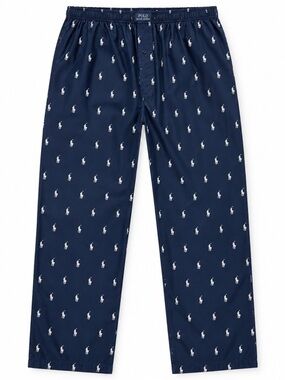 Polo Ralph Lauren Men's All Over Pony Print Woven Pajama Pants, Size M